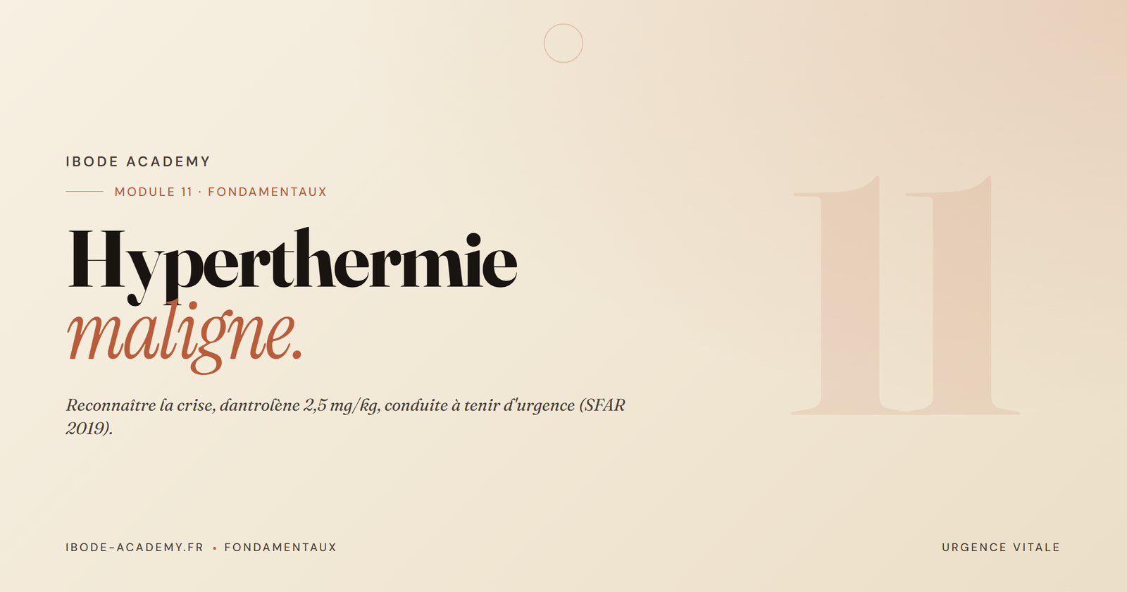 Hyperthermie Maligne
