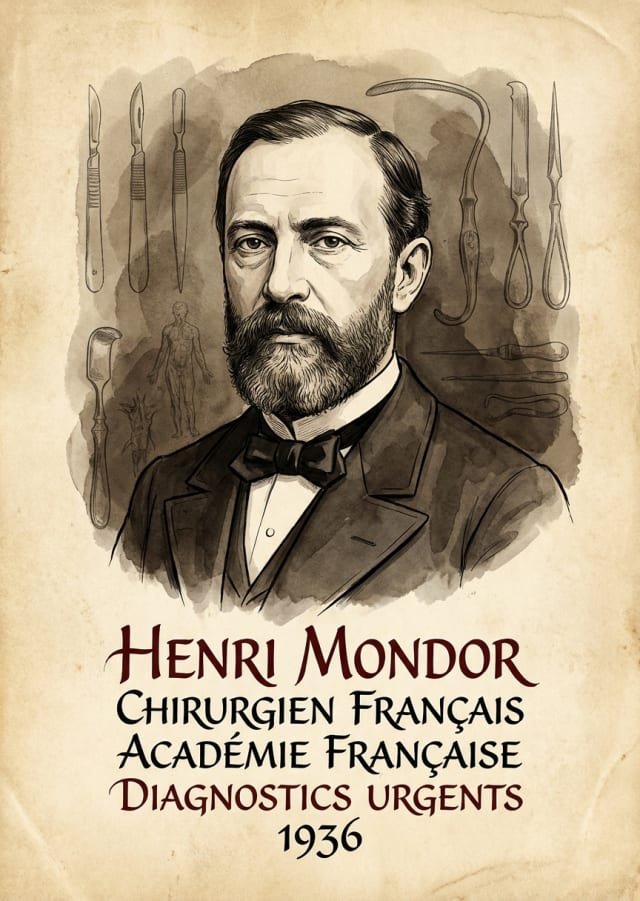 Henri Mondor : Diagnostics urgents (1929) et la semiologie chirurgicale francaise