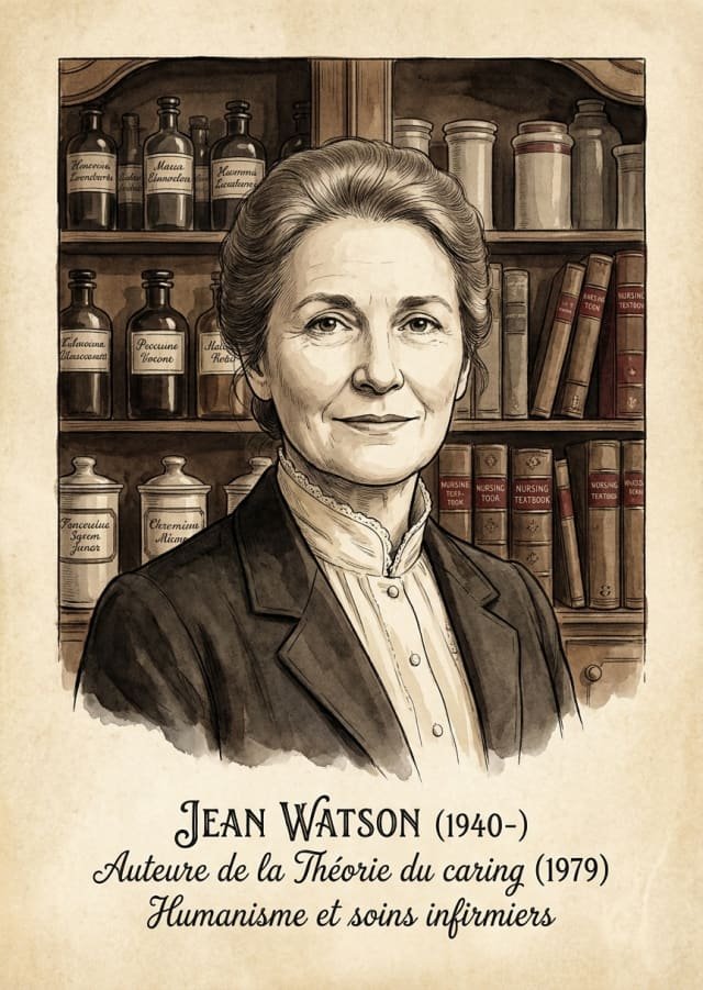 Jean Watson : theorie du human caring et 10 Caritas Processes (1979)