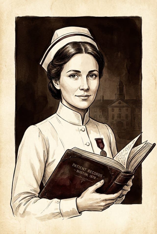 Linda Richards (1841-1930) : la première infirmière diplômée des USA, mère du dossier de soin