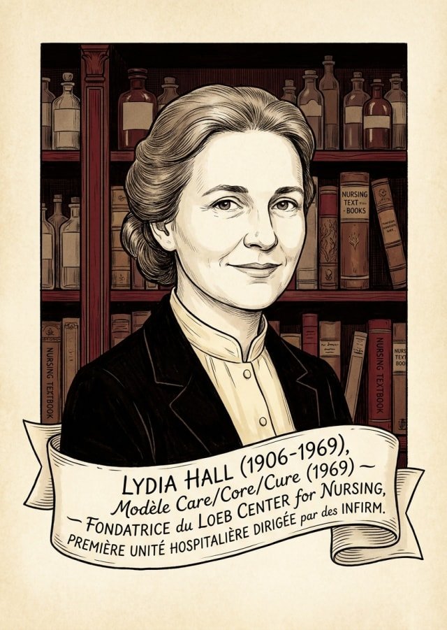 Lydia Hall : modele Care, Core, Cure et Loeb Center (1964)