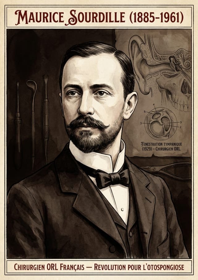 Maurice Sourdille (1885-1961) : pionnier francais de l&rsquo;otologie chirurgicale