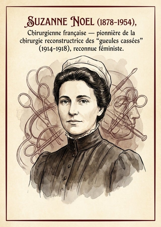 Suzanne Noel (1878-1954) : pionniere francaise de la chirurgie esthetique
