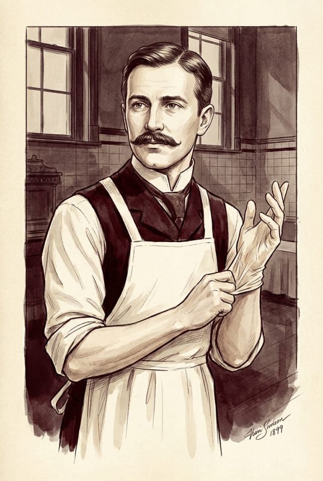 William Halsted : du chirurgien addict au père des gants en latex (1890)